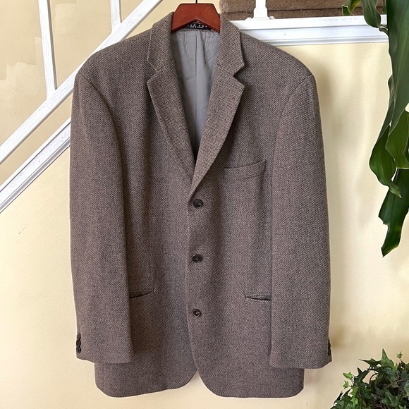 Hugo Boss Other - Hugo Boss Mens Wool Grey Sport Blazer Size 46R